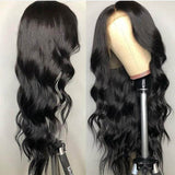 Body Wave 12A Virgin Human Hair Lace Front Wigs For Black Women Daily Wear