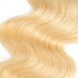 613 Blonde Body Wave Virgin Hair 4x4 Lace Closure