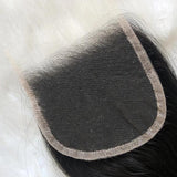 Wholesale 5PCS Straight HD Swiss Lace Closure Brazilian Human Hair