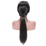 Straight 13x6 Lace Front 100% Virgin Human Hair Wig Pre-Pluceked with Baby Hair