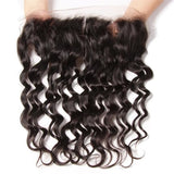 Brazilian Natural Wave 13x4 Ear to Ear Lace Frontal with 3 PCS Top Quality Bundles