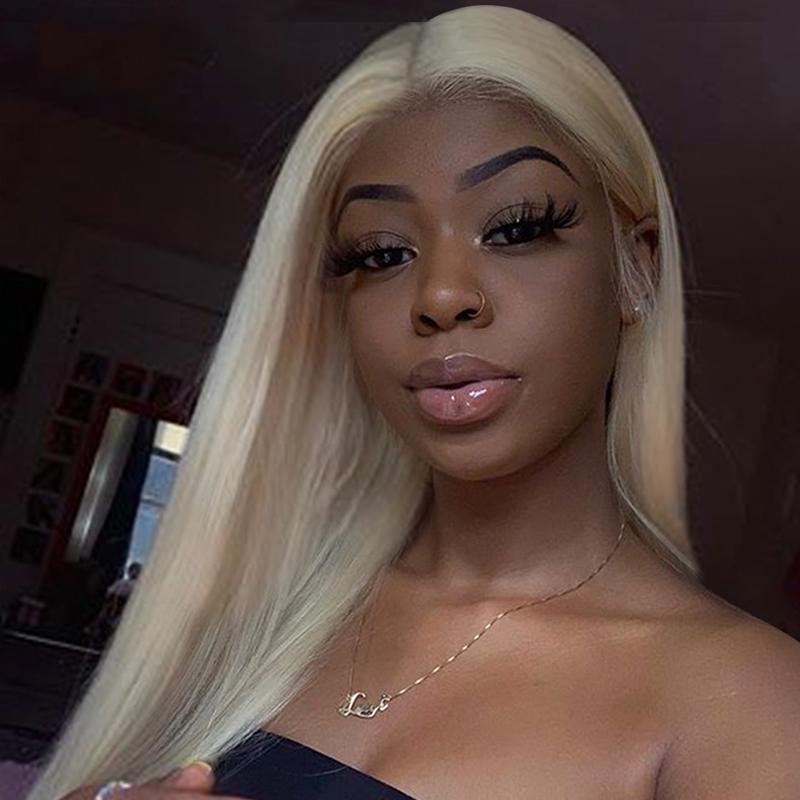 613 Blonde 4X4 Transparent Lace Closure