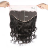 13x6 Transparent Lace Frontal Ear to Ear Brazilian Straight Hair