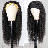 Affordable Beginner Friendly Wigs Glueless Curly Human Hair Headband Wigs