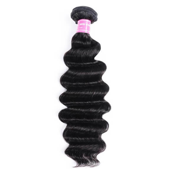 3PCS Bundles Loose Deep Wave Weave Virgin Hair Extension 3 Bundle Deals