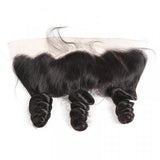 Brazilian 10A Virgin Hair Loose Wave 13x4 Lace Frontal