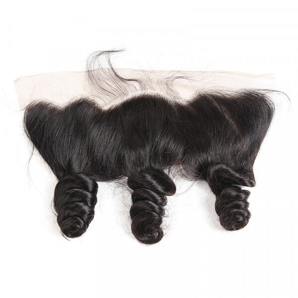 Brazilian 10A Virgin Hair Loose Wave 13x4 Lace Frontal