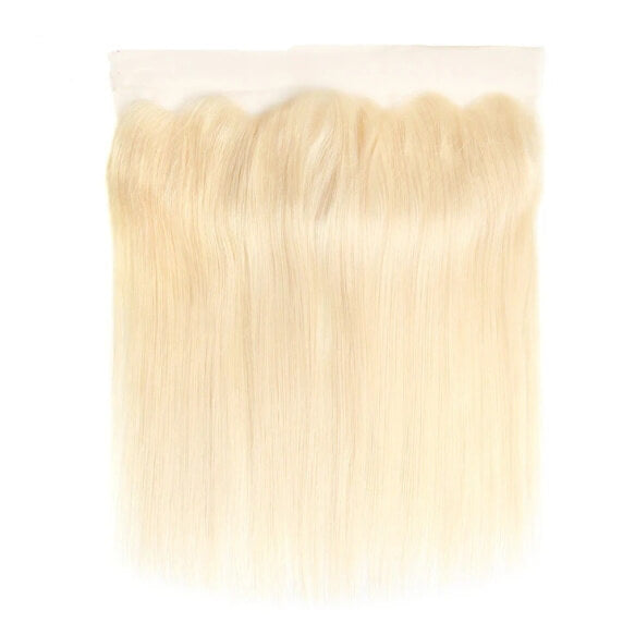 Brazilian 613 Blonde Straight 13x4 Lace Frontal with 3 PCS Top Quality Bundles