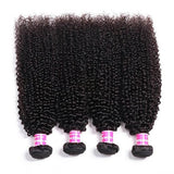 10A Virgin Hair Weave Kinky Curly 4 Bundles Deals High Quality Extensions