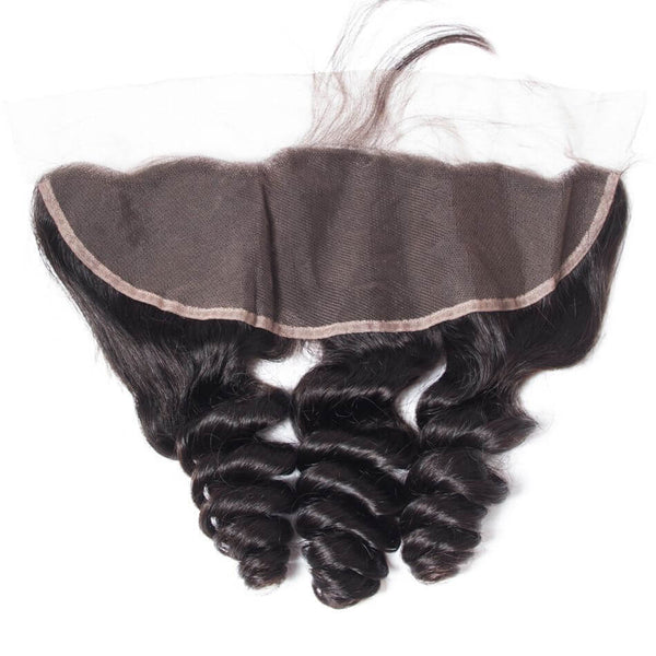 Brazilian 10A Virgin Hair Loose Wave 13x4 Lace Frontal