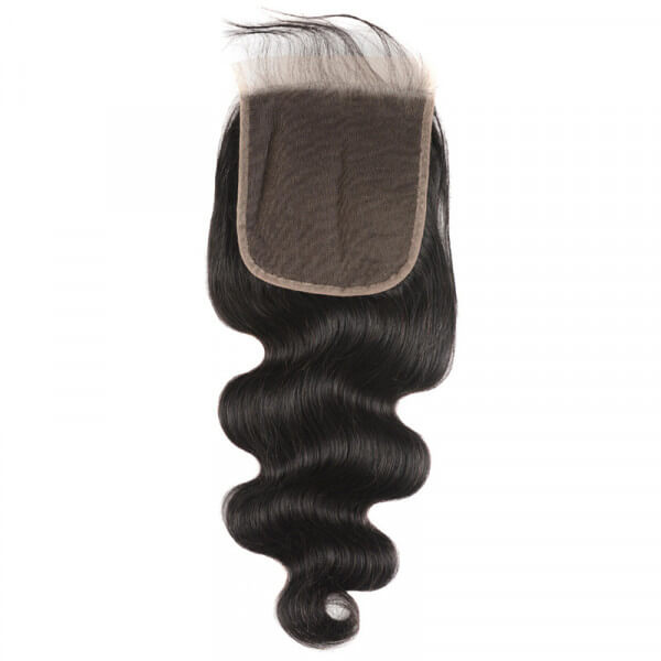 Virgin Hair Body Wave 5x5 Lace Closure with Baby Hair