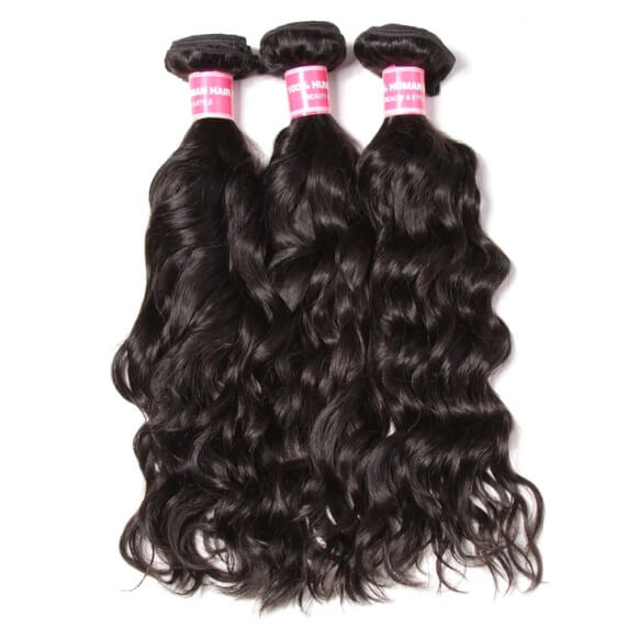High Quality 3pcs Bundles Natural Wave Weave Virgin Hair Extension 3 Bundle Deals