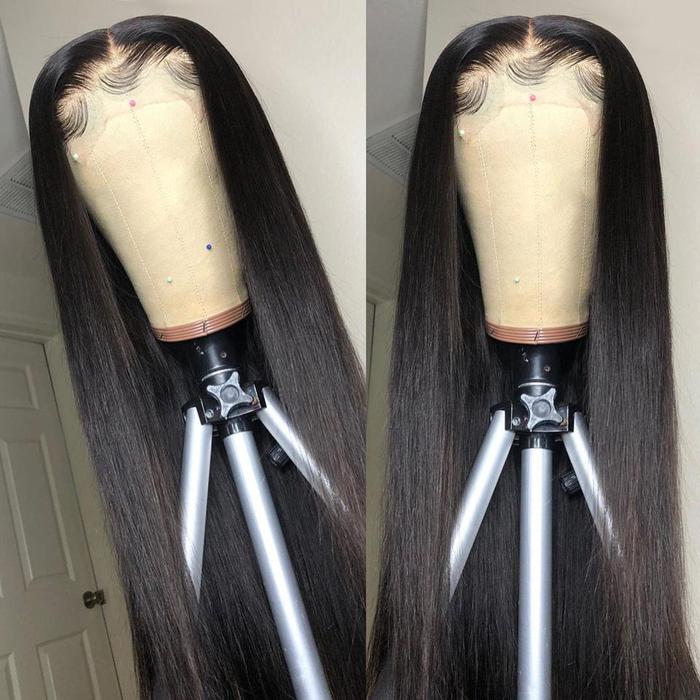 Natural Black Straight Lace Wigs (Ariana Grande Styles)
