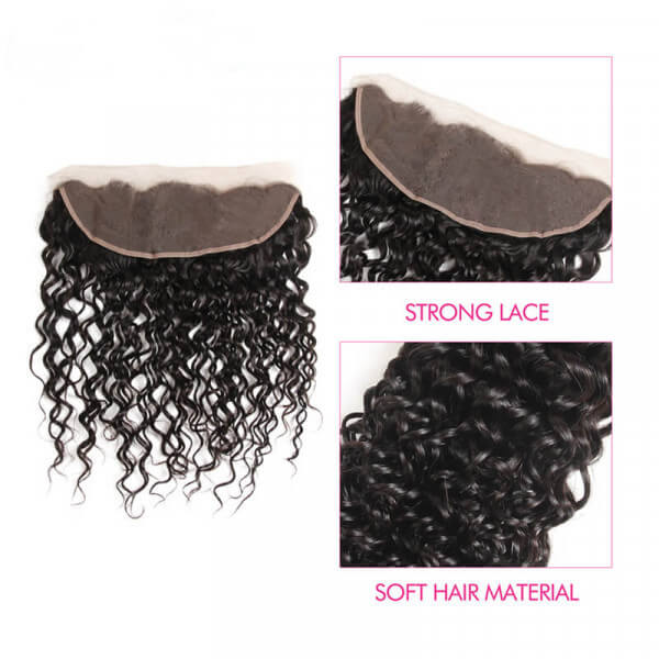 Brazilian Hair Natural Wave 13x4 Virgin Hair Lace Frontal